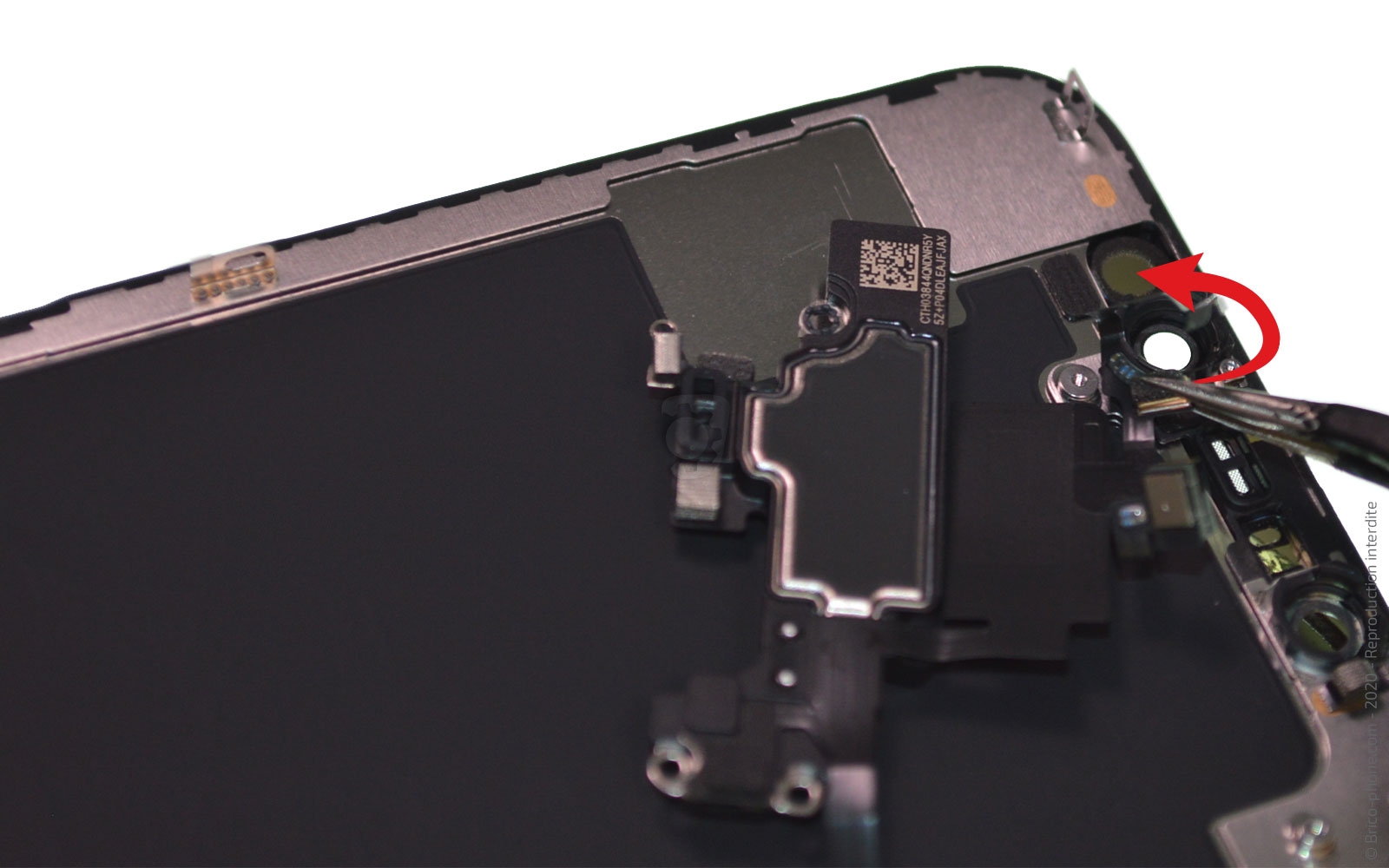 Changement de l'écran (vitre + Oled) sur iPhone 12 Mini photo 3