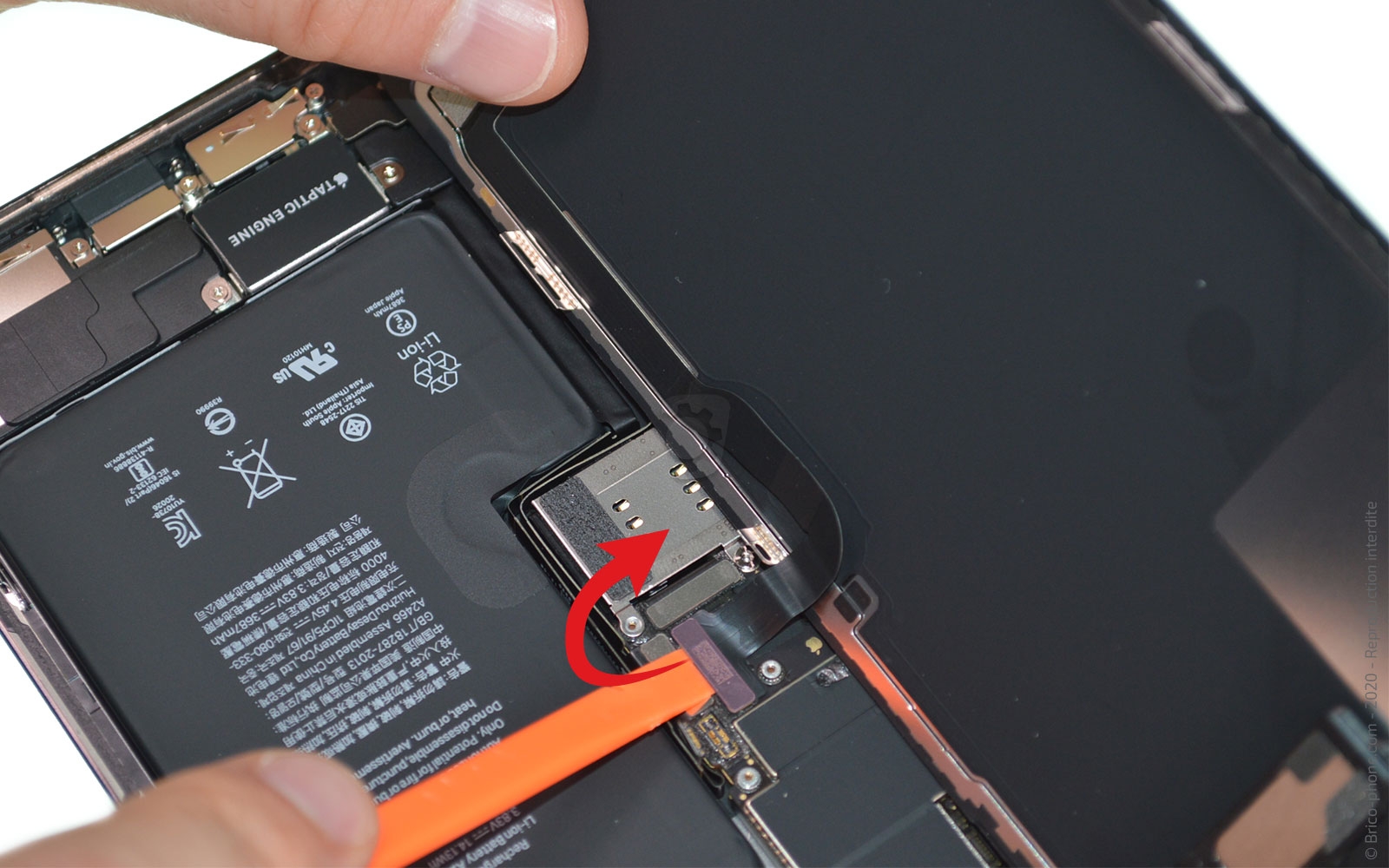 Changement de batterie sur iPhone 12 Pro Max photo 3