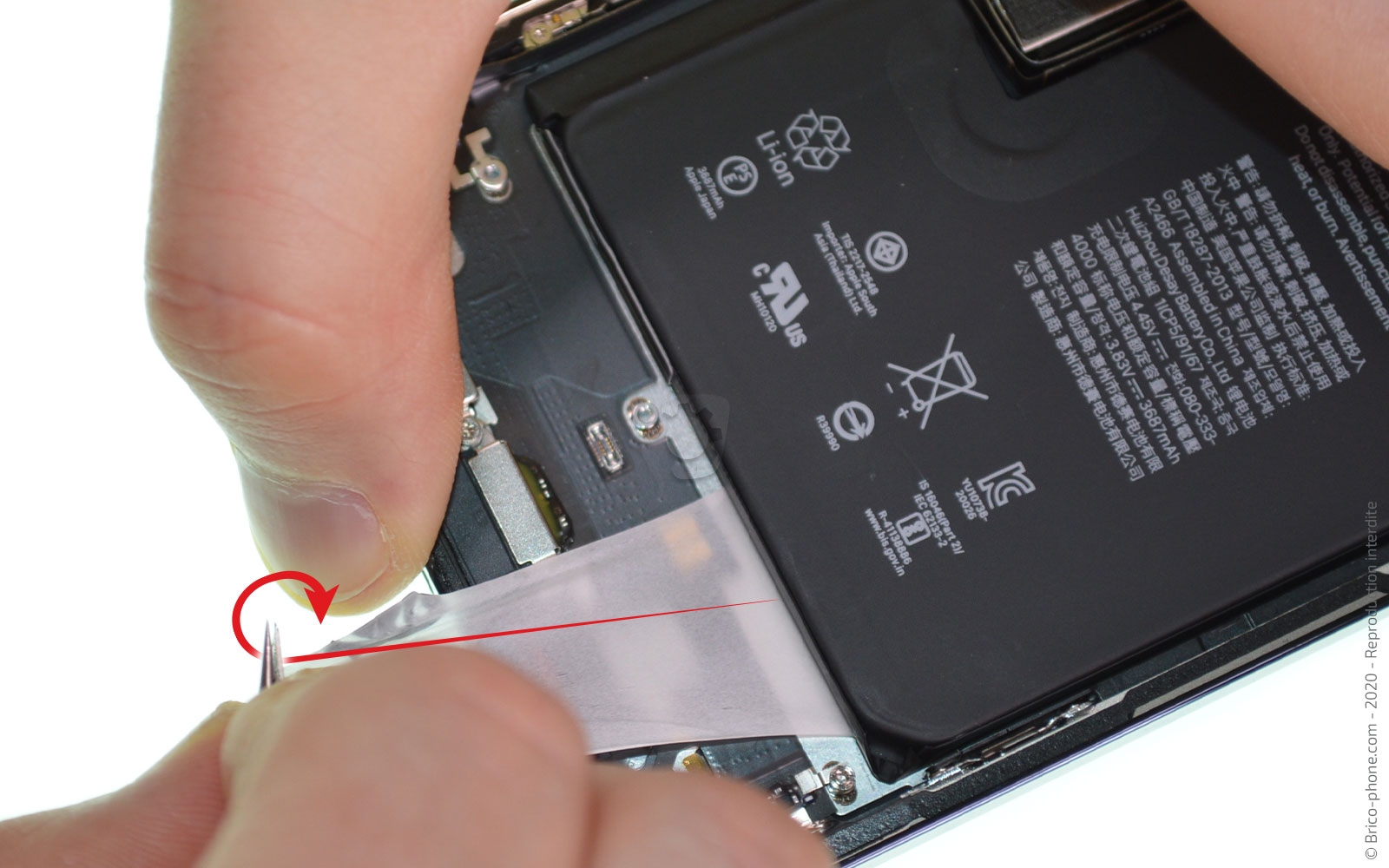 Changement de batterie sur iPhone 12 Pro Max photo 3