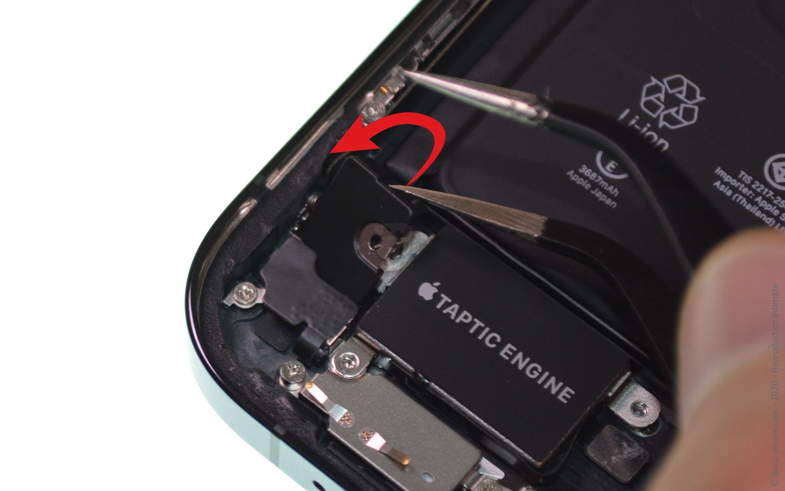 Changement de batterie sur iPhone 12 Pro Max photo 2