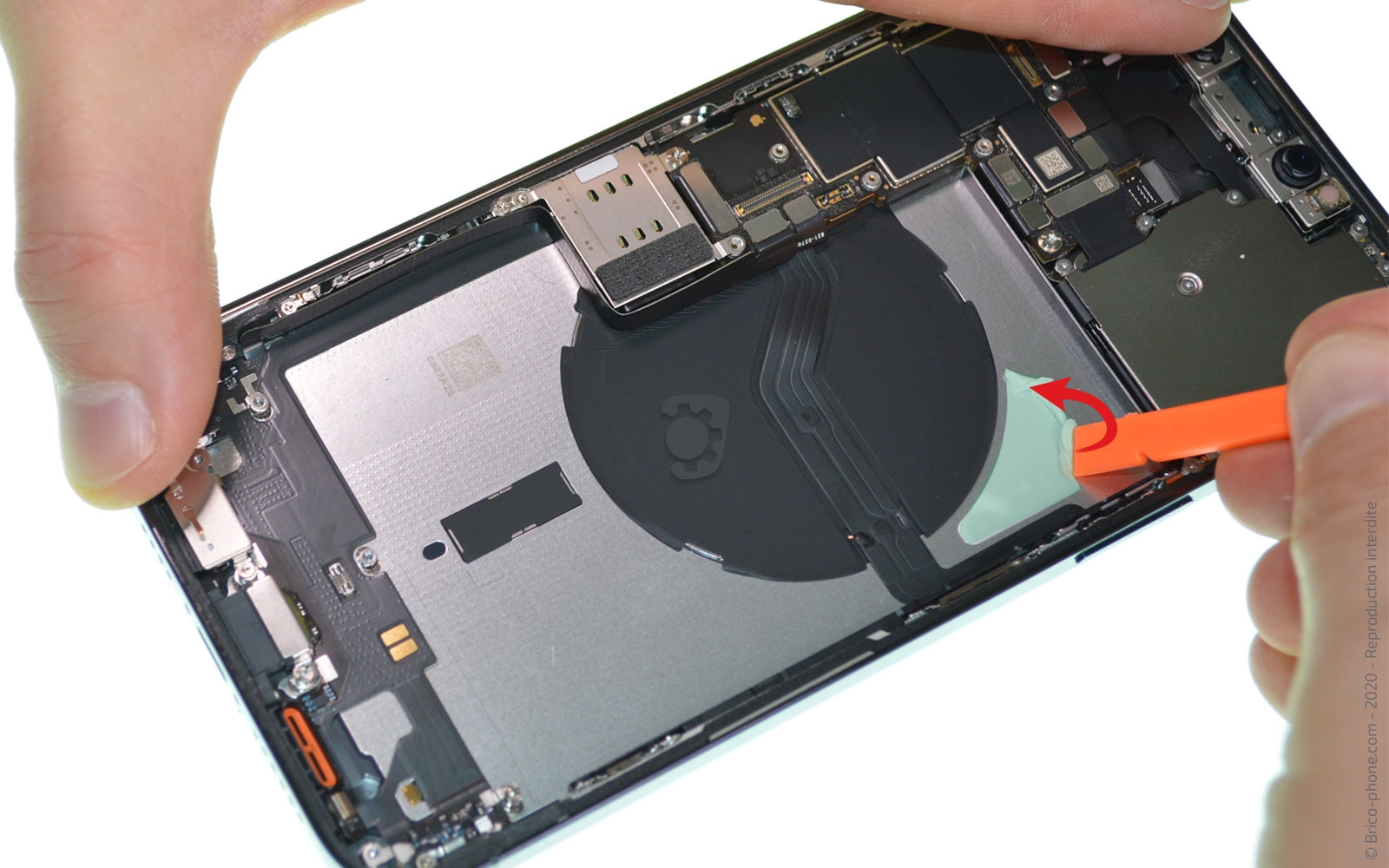 Changement de batterie sur iPhone 12 Pro Max photo 4