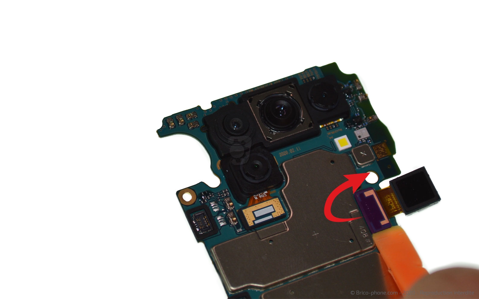 Démontage complet sur Galaxy A31 photo 1