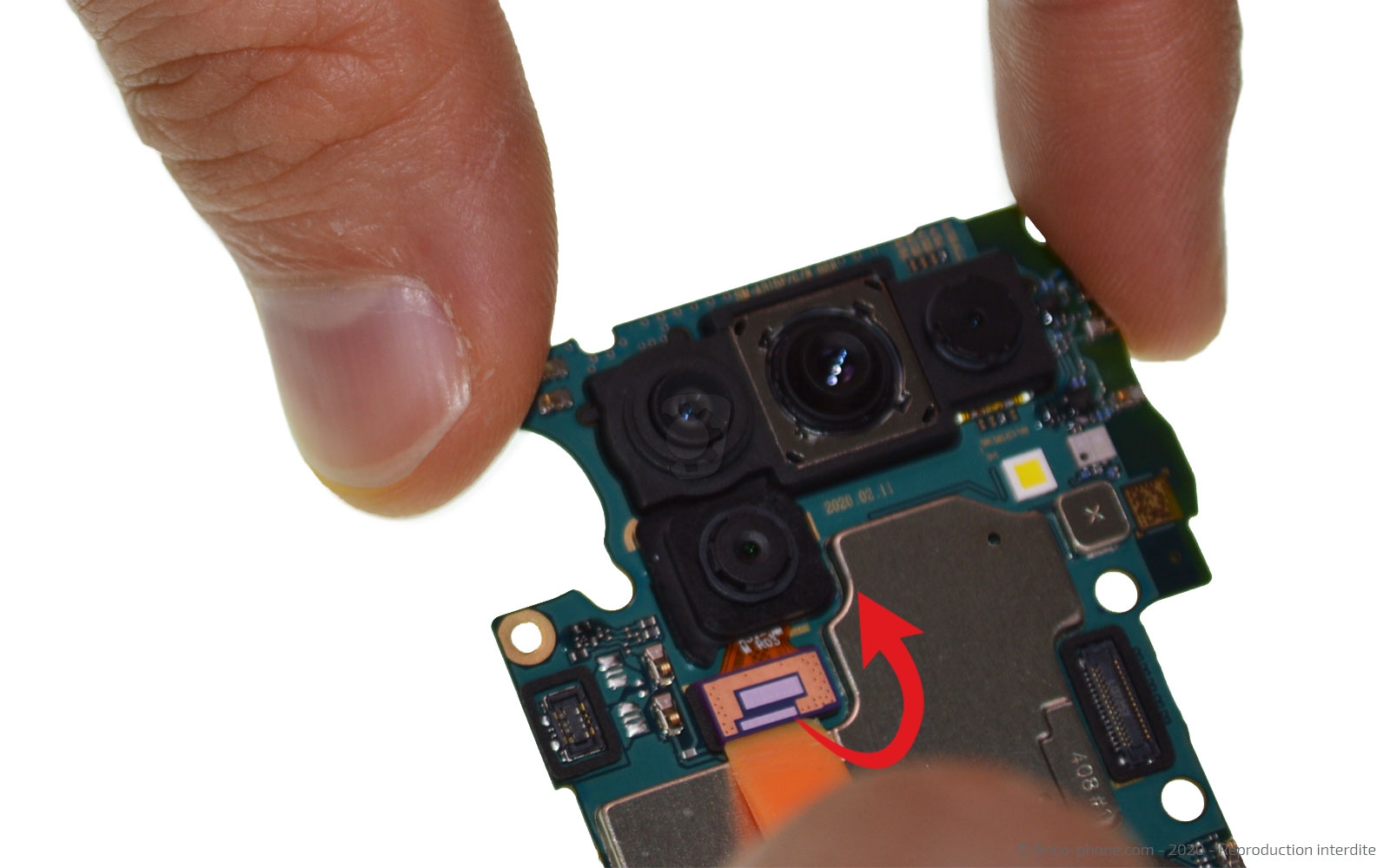 Démontage complet sur Galaxy A31 photo 2