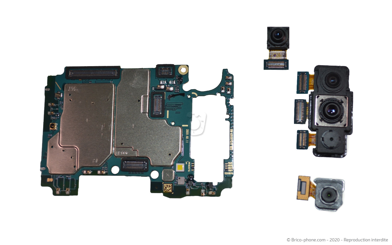 Démontage complet sur Galaxy A31 photo 4