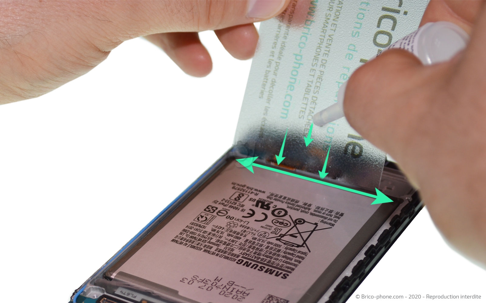 Démontage complet sur Galaxy A31 photo 2