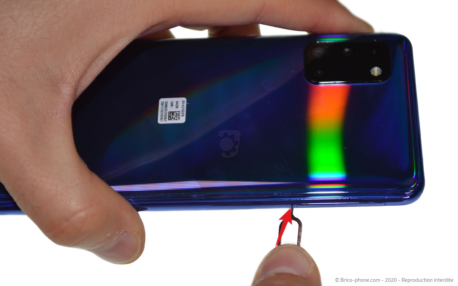 Démontage complet sur Galaxy A31 photo 1