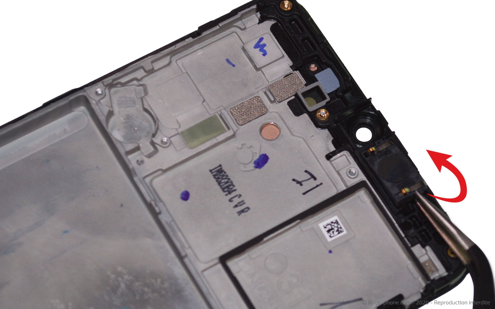 Démontage complet sur Galaxy A31 photo 3