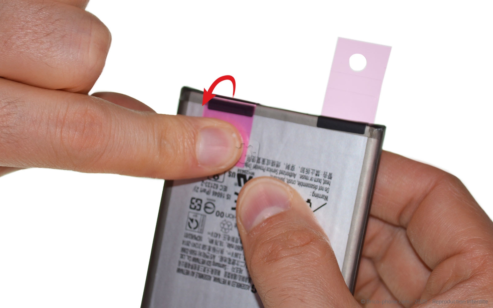 Changement de batterie sur Galaxy A31 photo 3