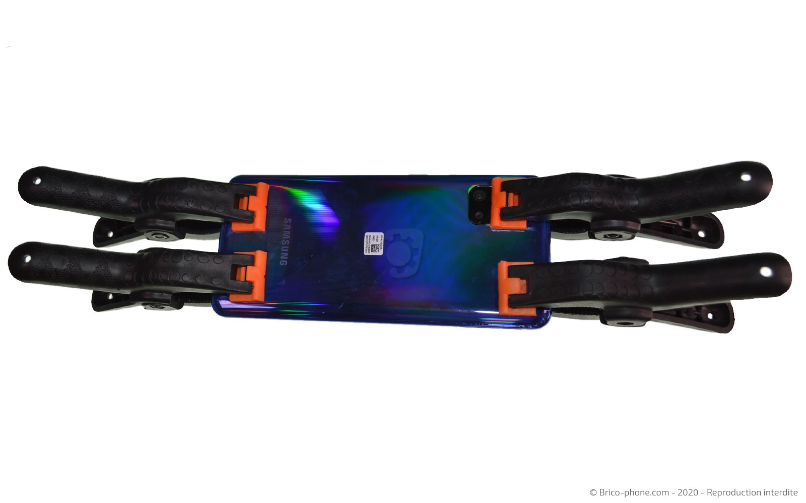 Changement de la vitre arrière sur Galaxy A31 photo 3