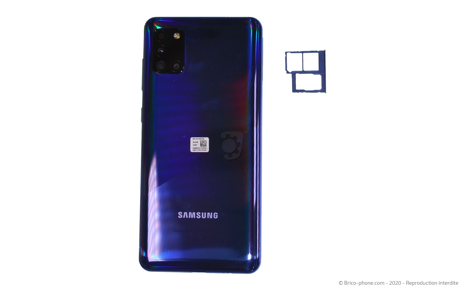 Changement du connecteur de charge sur Galaxy A31 photo 3