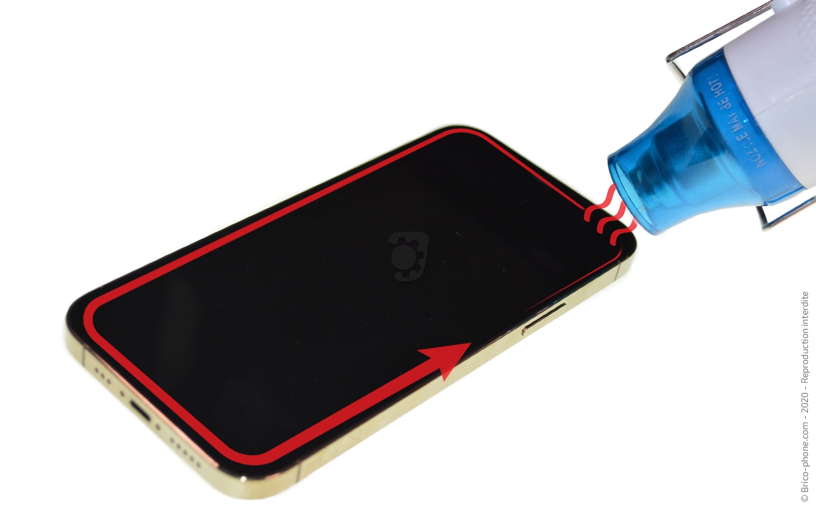 Changement du haut-parleur externe sur iPhone 12 Pro photo 1