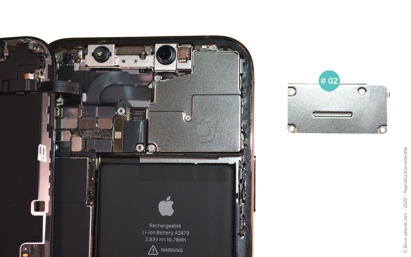 Remplacer le connecteur de charge sur iPhone 12 Pro photo 3