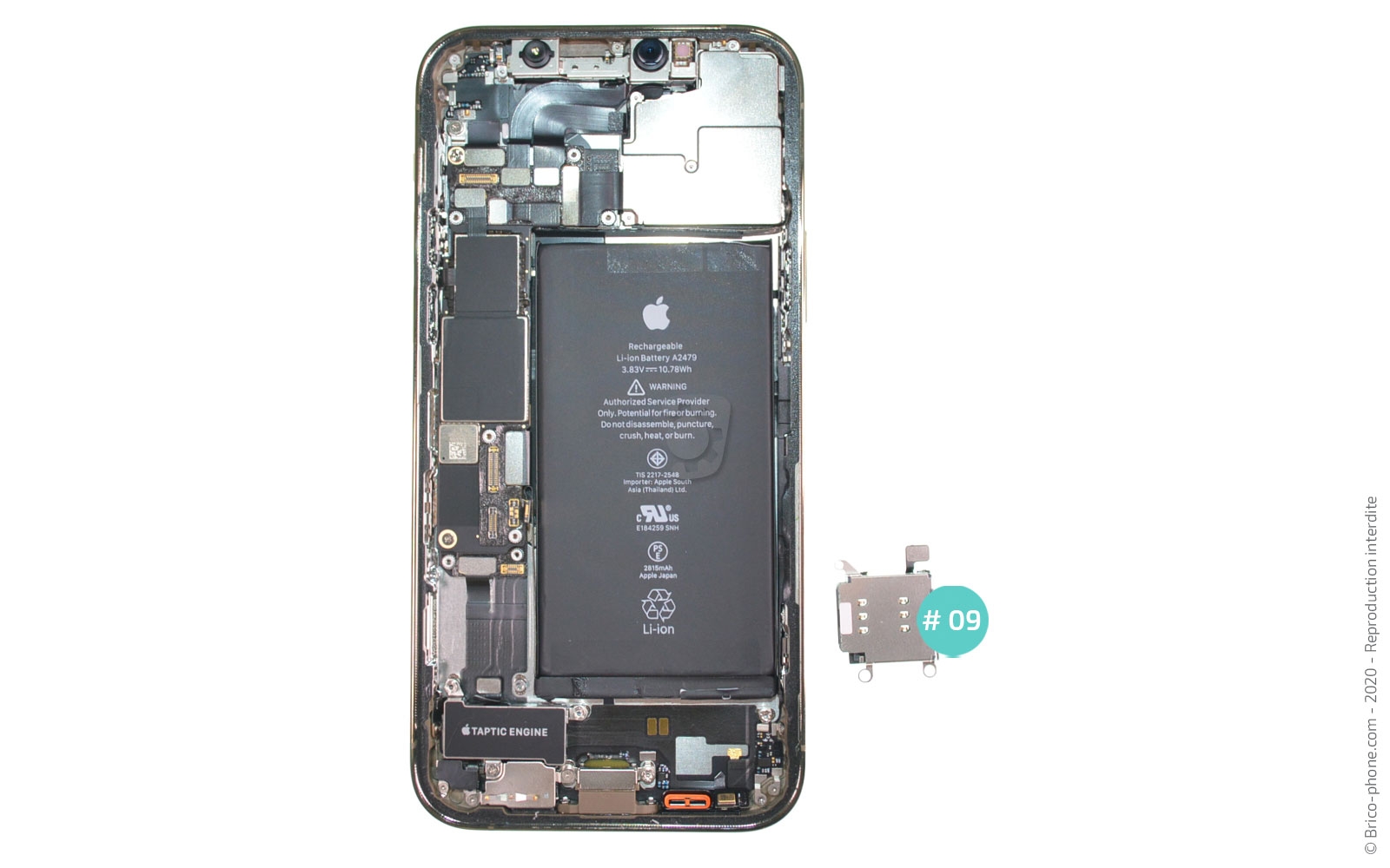 Remplacer le connecteur de charge sur iPhone 12 Pro photo 3