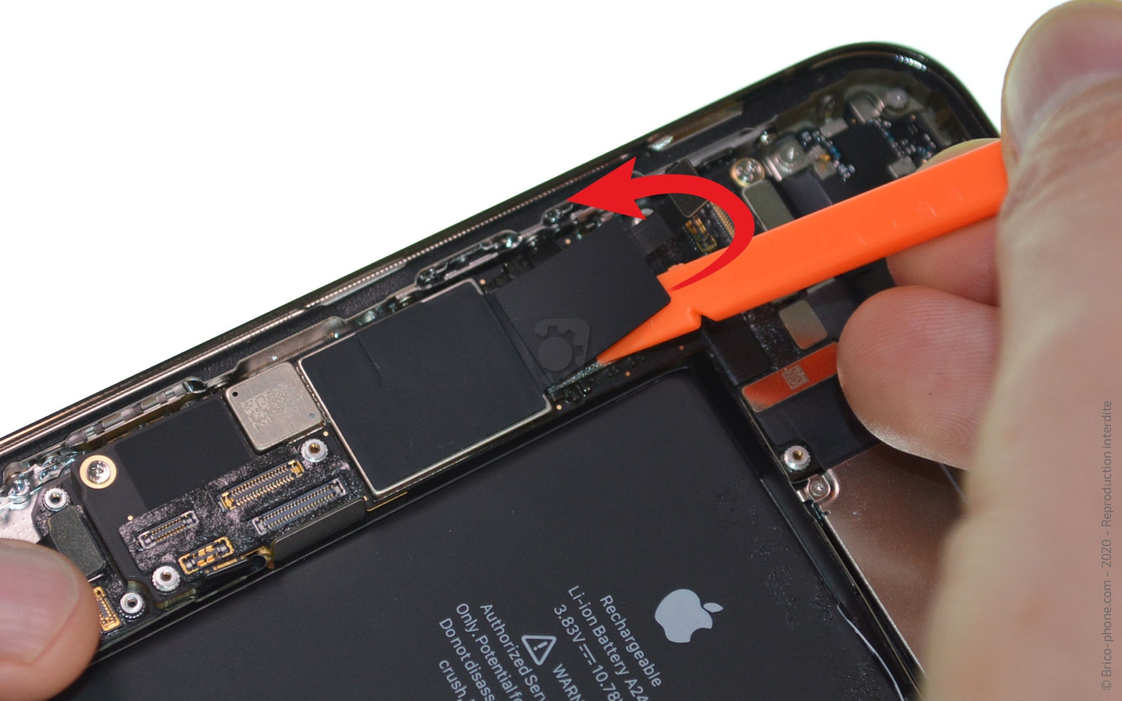 Remplacer le connecteur de charge sur iPhone 12 Pro photo 3
