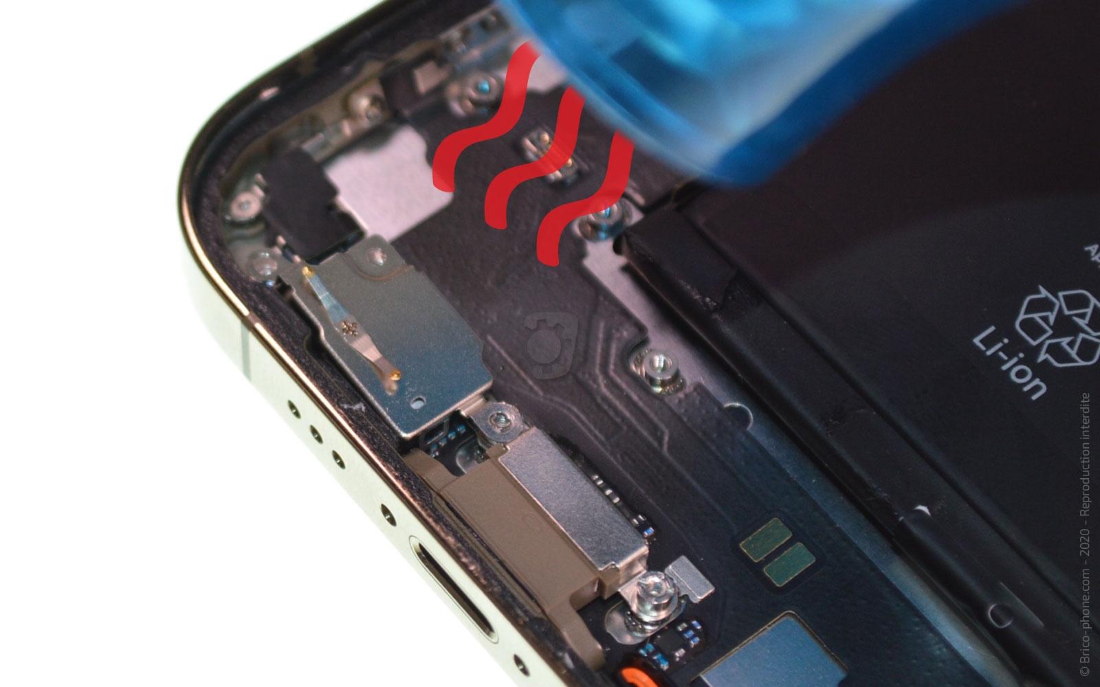 Remplacer le connecteur de charge sur iPhone 12 Pro photo 2