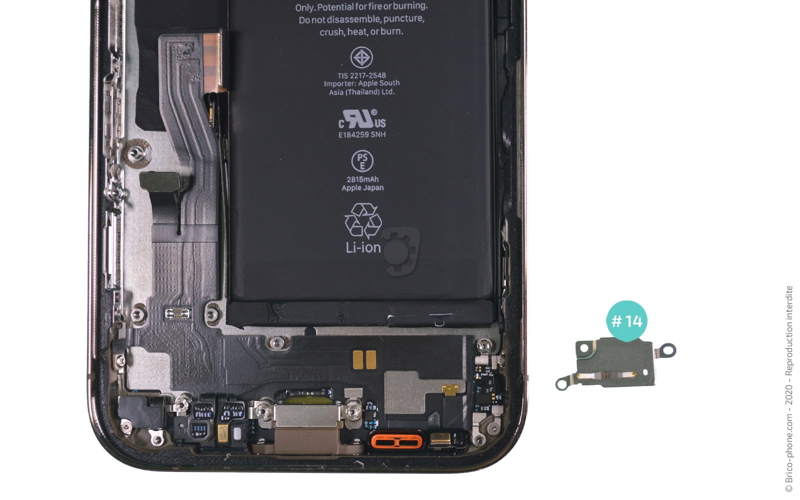 Remplacer le connecteur de charge sur iPhone 12 Pro photo 4