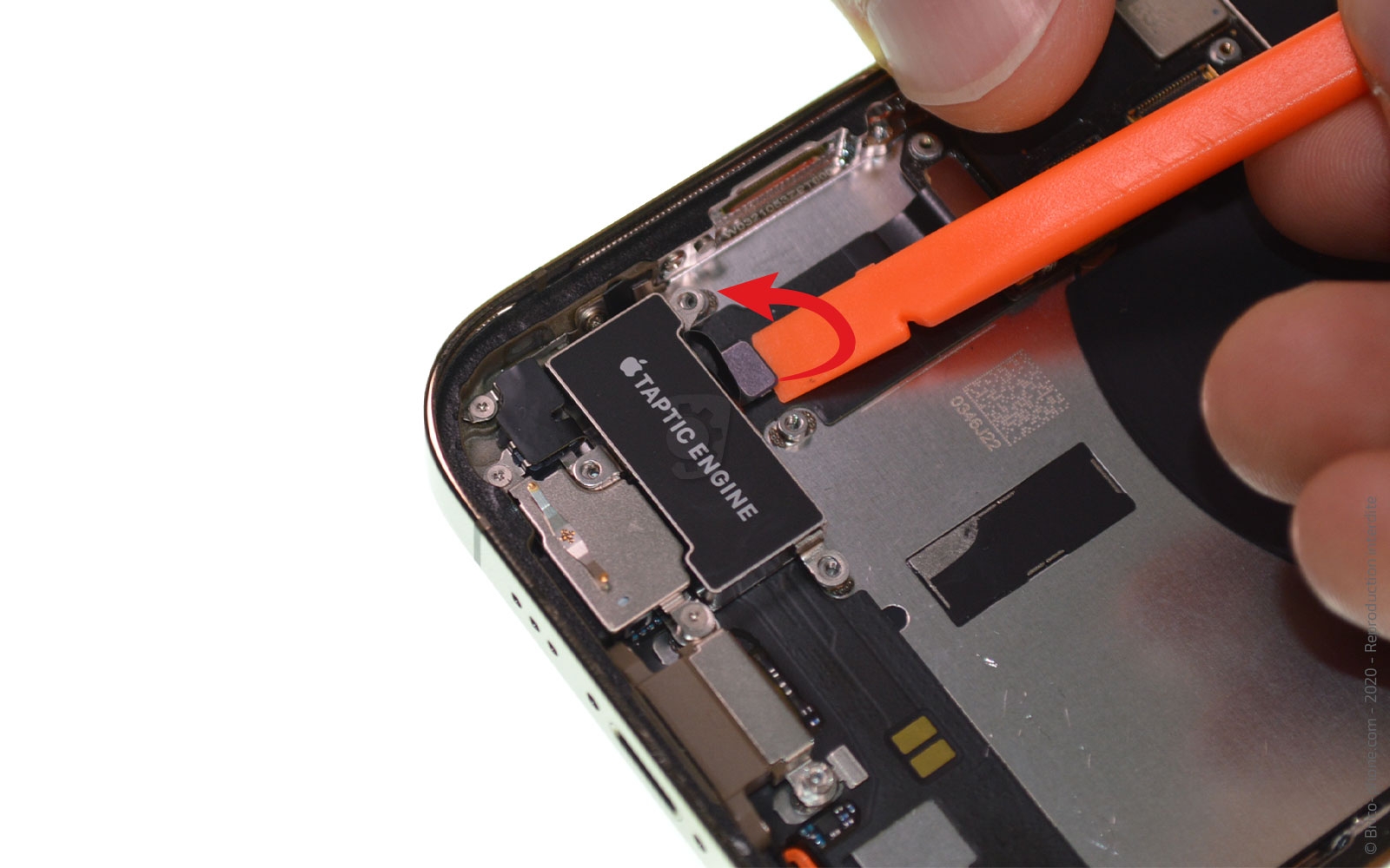 Remplacement du Taptic Engine (vibreur) sur iPhone 12 Pro photo 3