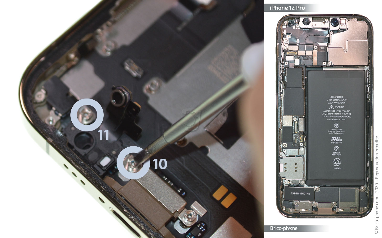 Démontage Complet sur iPhone 12 Pro photo 1