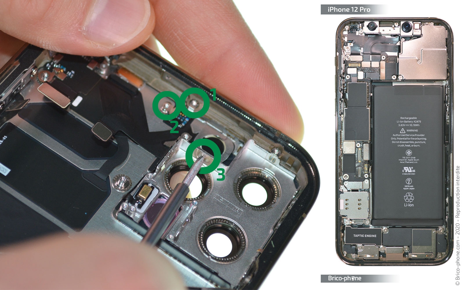 Démontage Complet sur iPhone 12 Pro photo 1