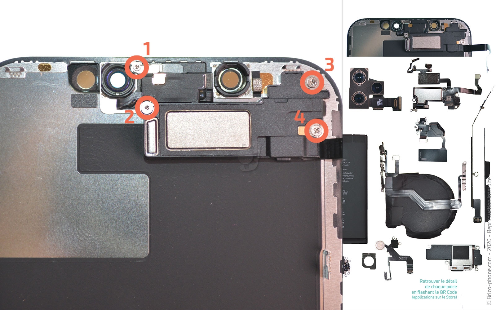 Démontage Complet sur iPhone 12 Pro photo 1