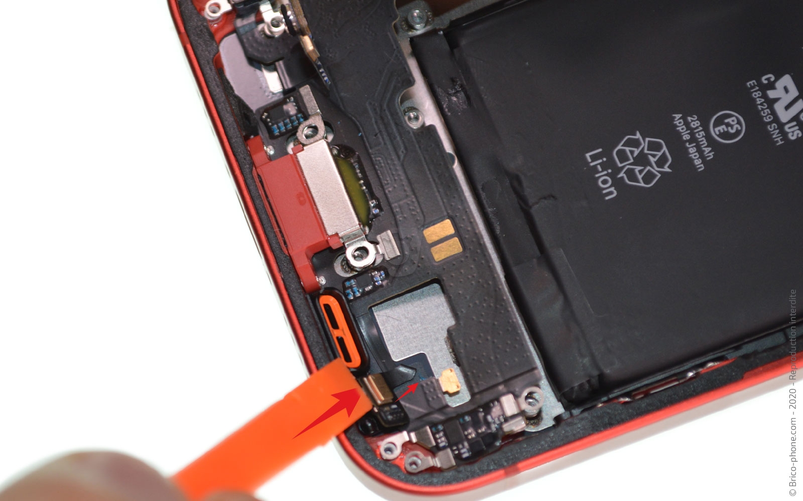 Changement du connecteur de charge sur iPhone 12 photo 3