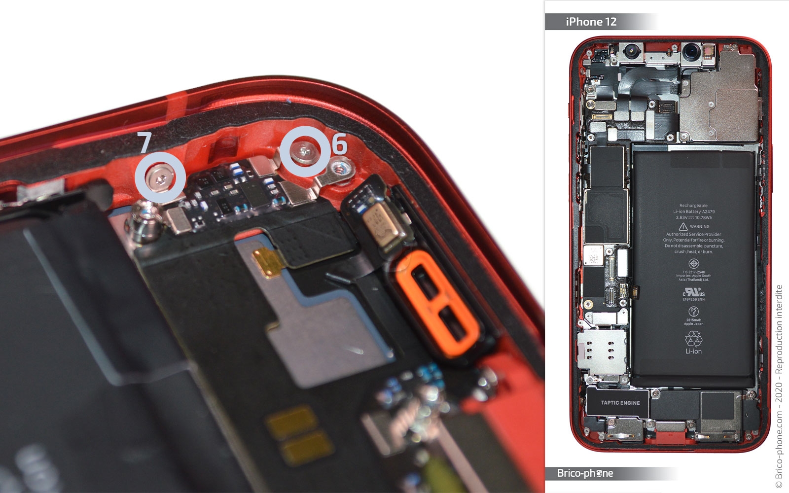 Changement du connecteur de charge sur iPhone 12 photo 3