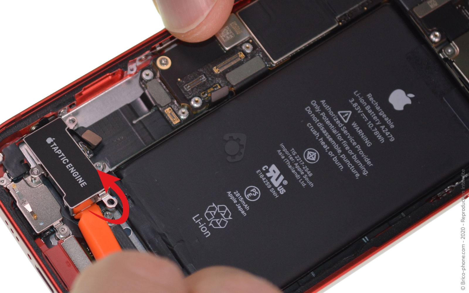 Changement du connecteur de charge sur iPhone 12 photo 3