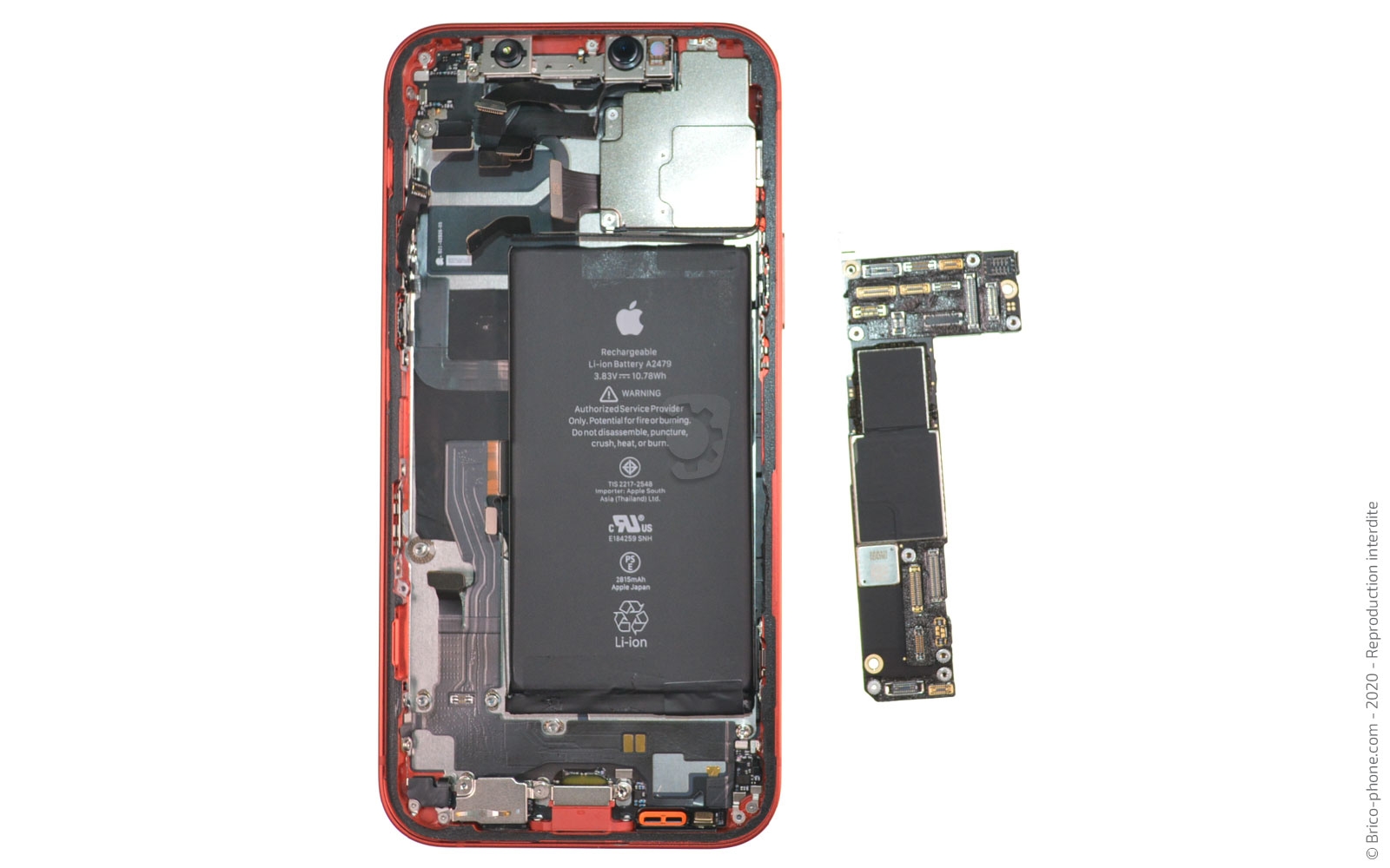 Changement du connecteur de charge sur iPhone 12 photo 3