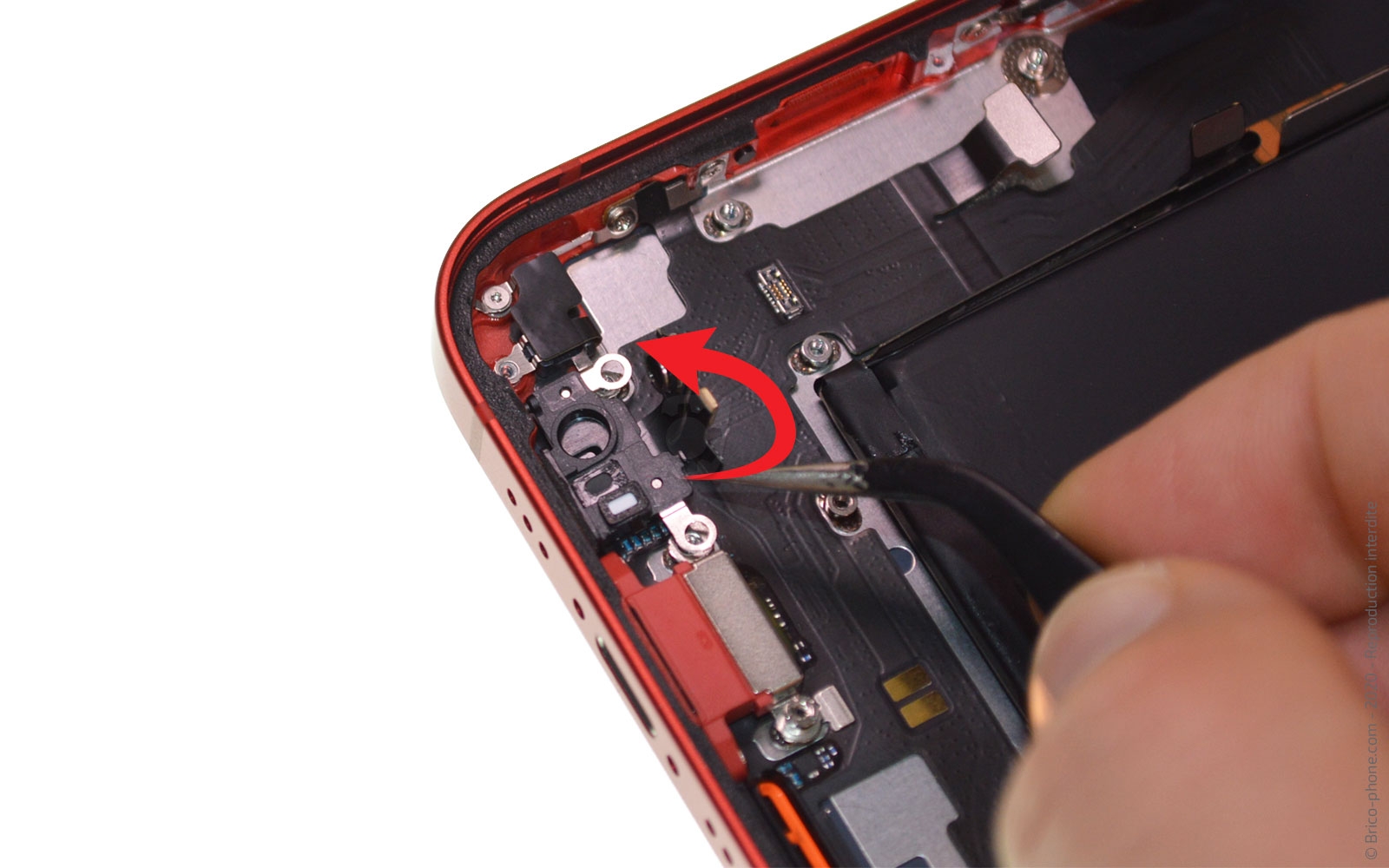 Changement du connecteur de charge sur iPhone 12 photo 2