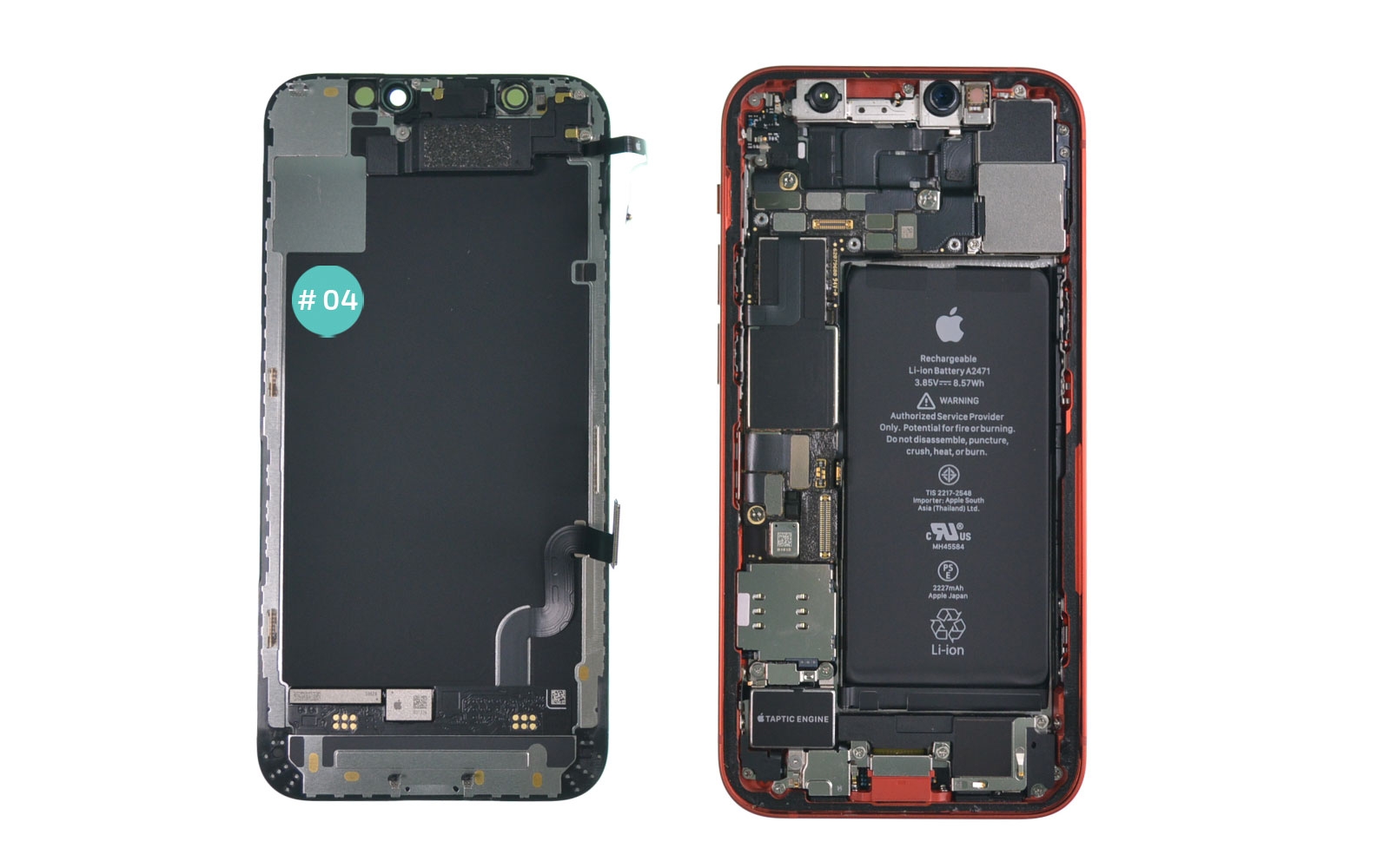 Démontage complet sur iPhone 12 Mini photo 3