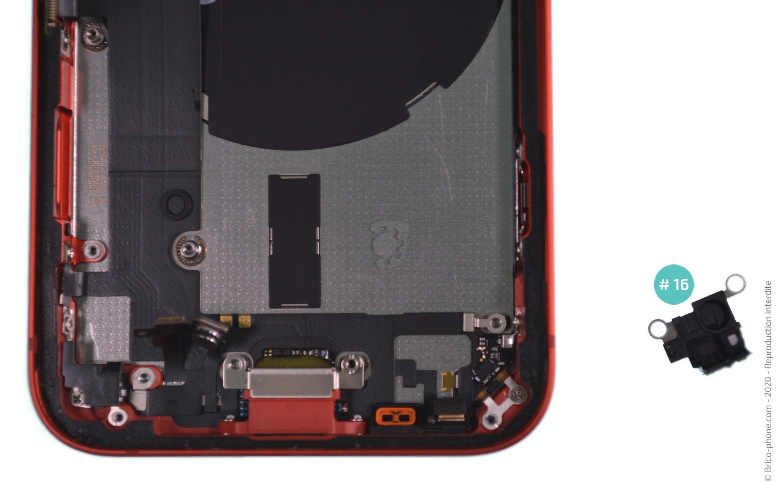 Remplacer le connecteur de charge sur iPhone 12 Mini photo 3