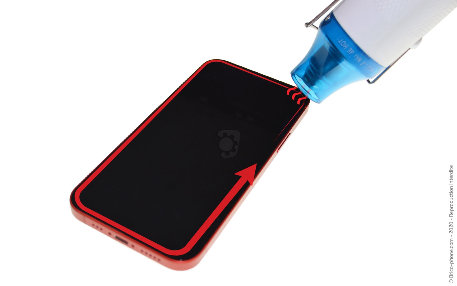 Changement du haut-parleur externe sur iPhone 12 photo 2