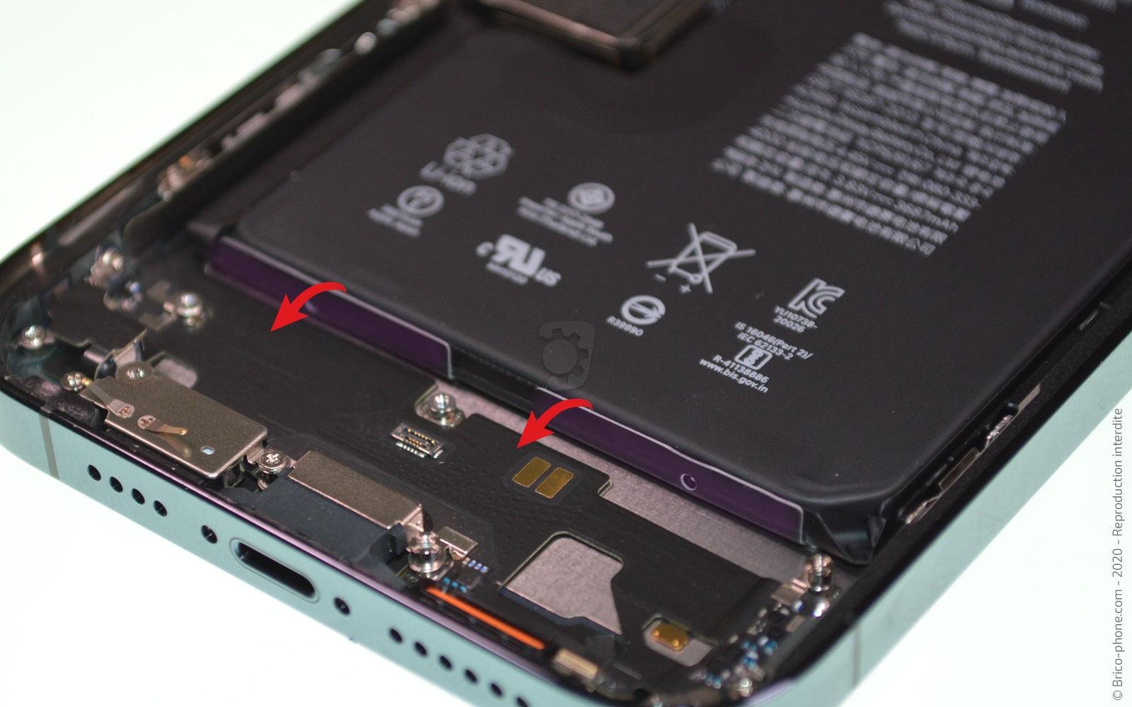 Changement du connecteur de charge sur iPhone 12 Pro Max photo 1