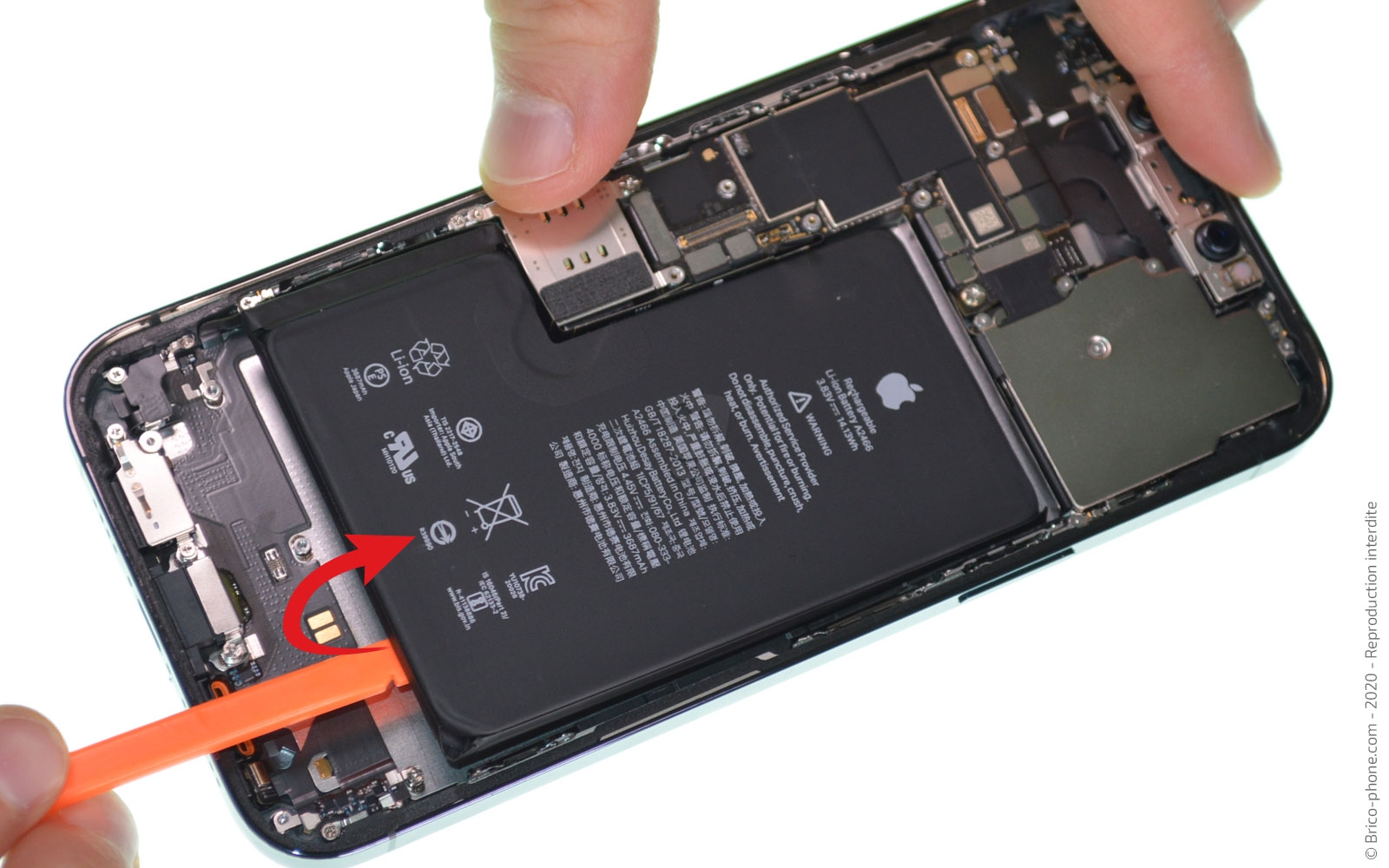 Changement du connecteur de charge sur iPhone 12 Pro Max photo 1
