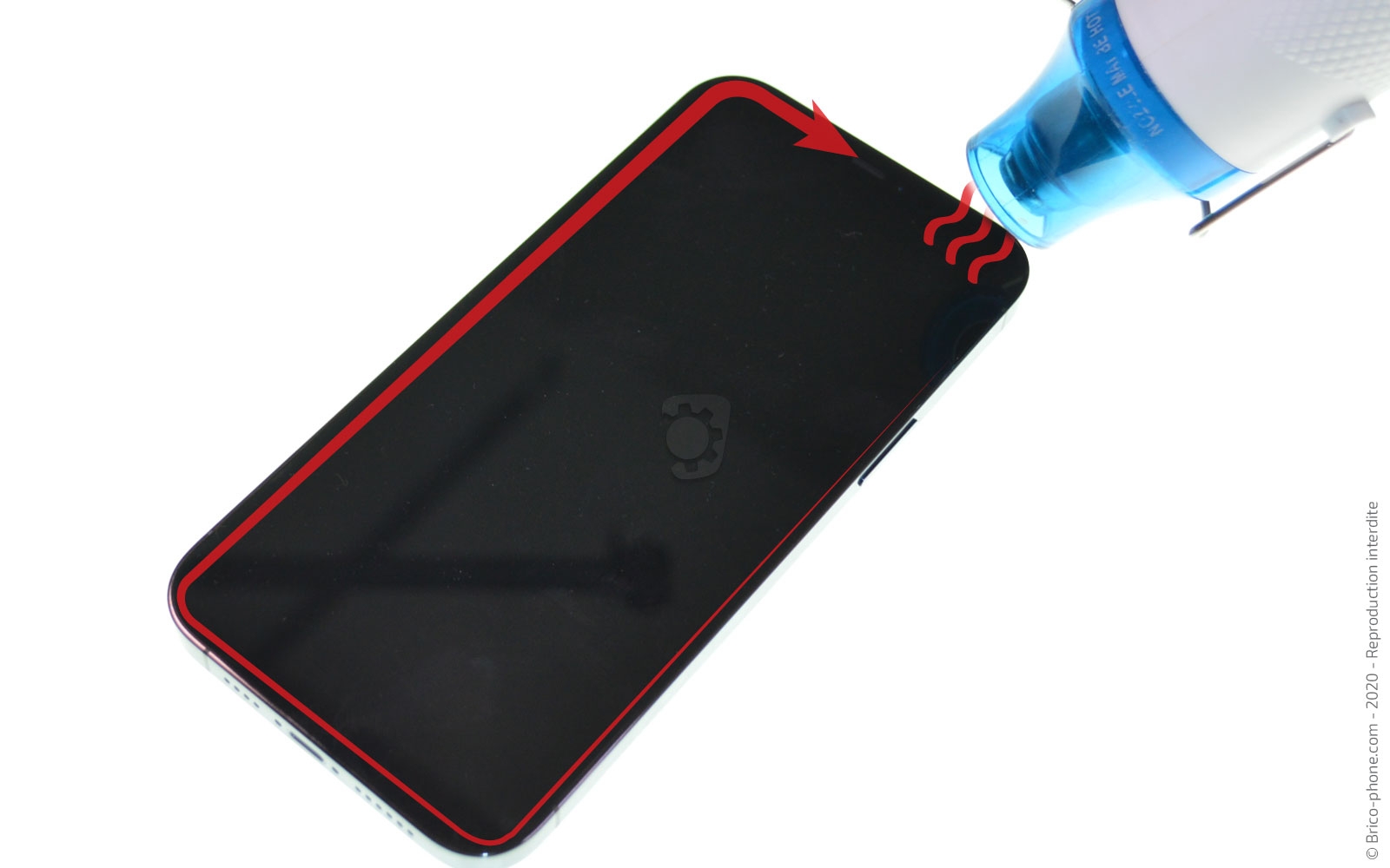 Changement du lecteur de carte SIM sur iPhone 12 Pro Max photo 3