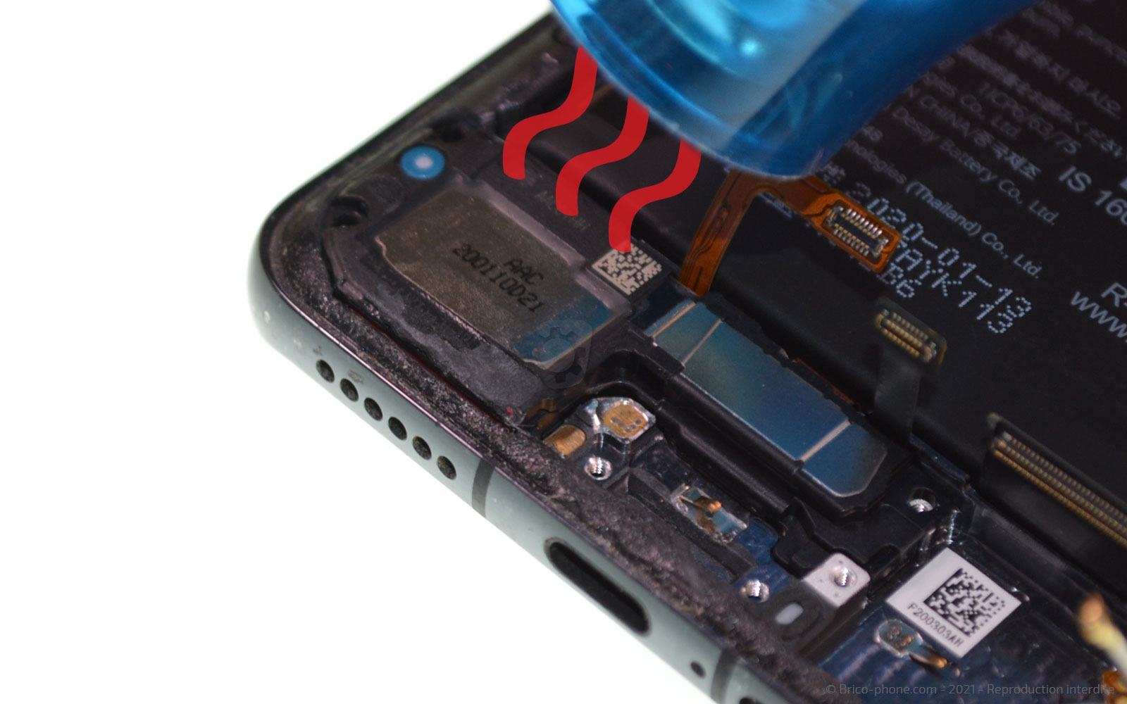 Démontage complet sur P40 Pro photo 1