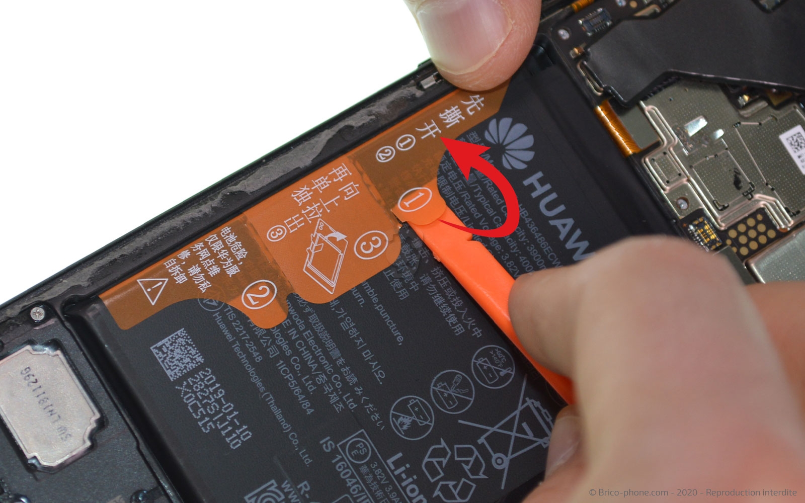 Démontage complet sur Honor View 20 photo 1