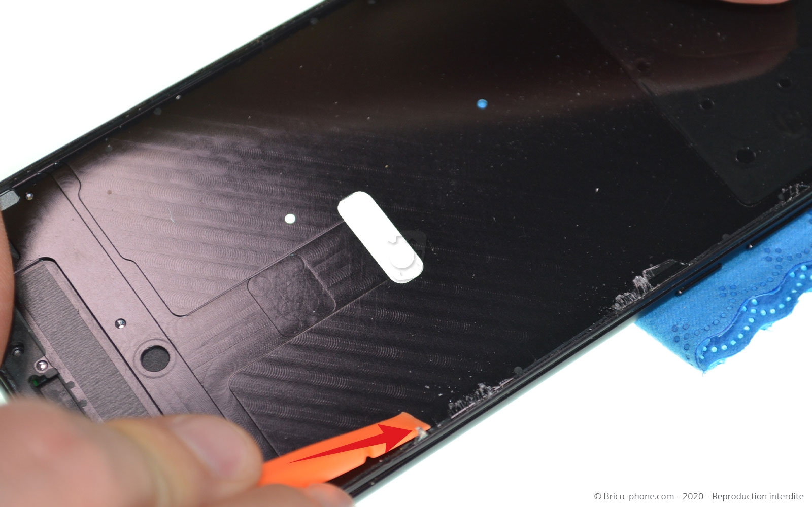 Changement d'écran (vitre + LCD) sur Honor View 20 photo 1