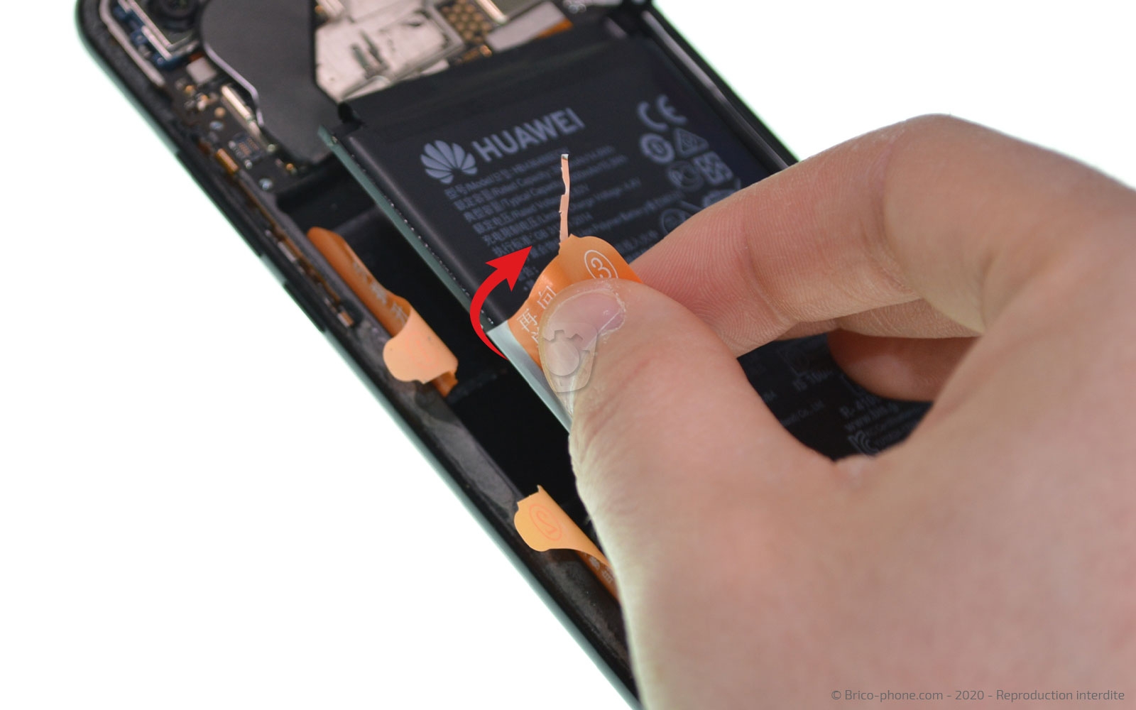 Changement d'écran (vitre + LCD) sur Honor View 20 photo 3