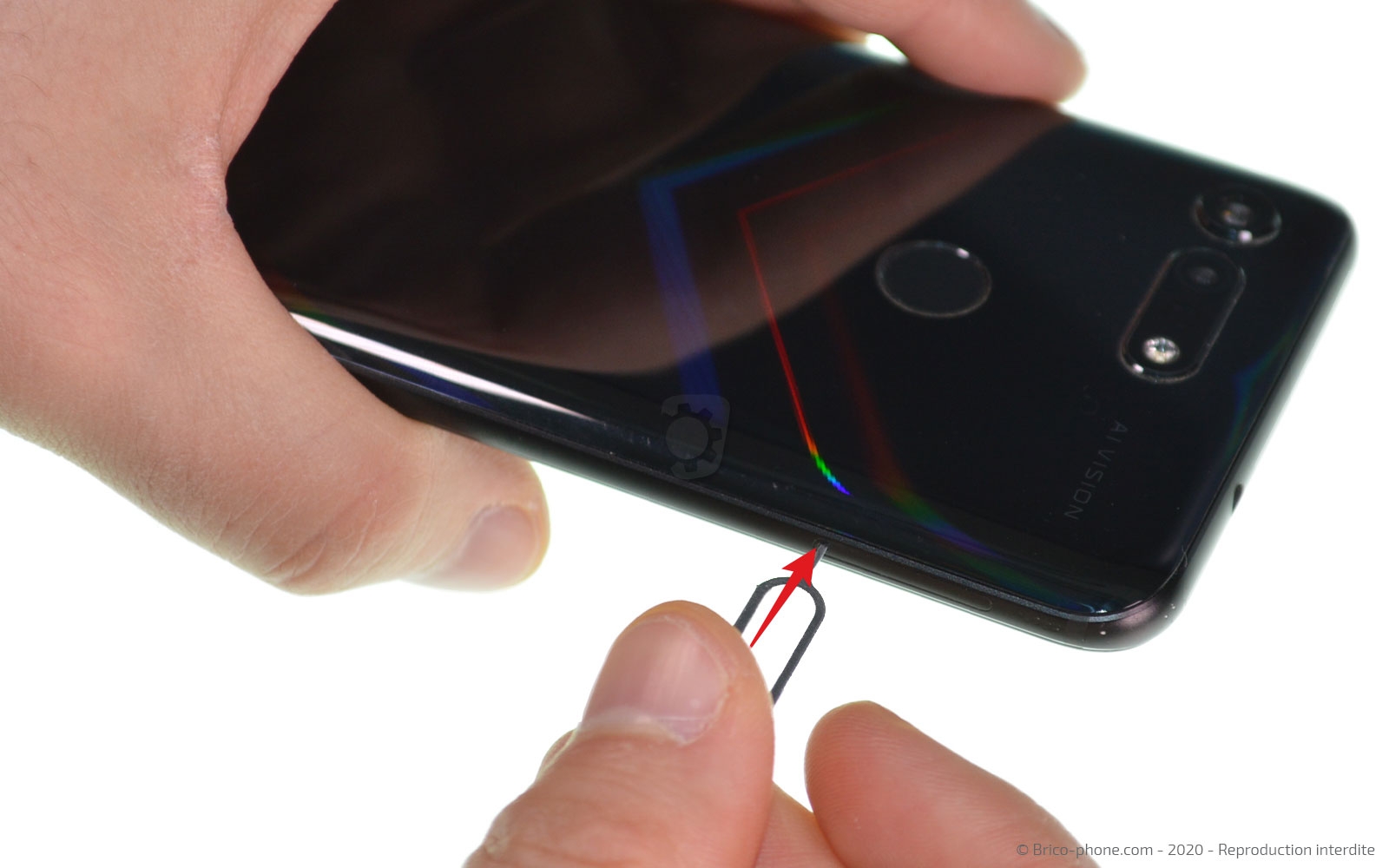 Changement d'écran (vitre + LCD) sur Honor View 20 photo 2