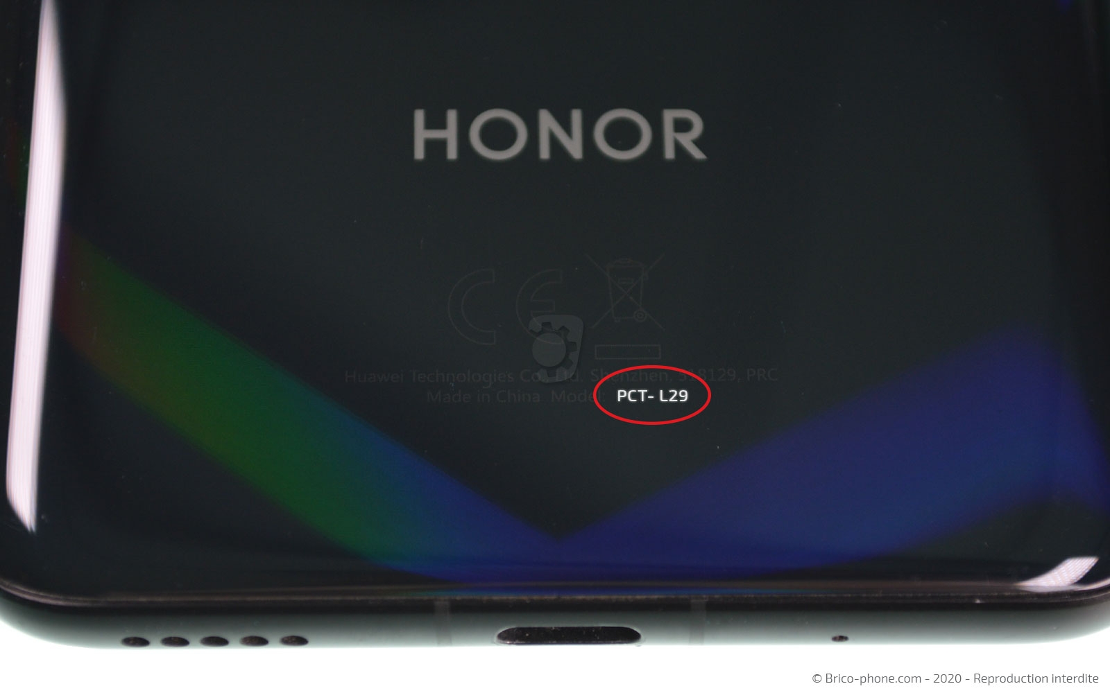 Changement de batterie sur Honor View 20 photo 1