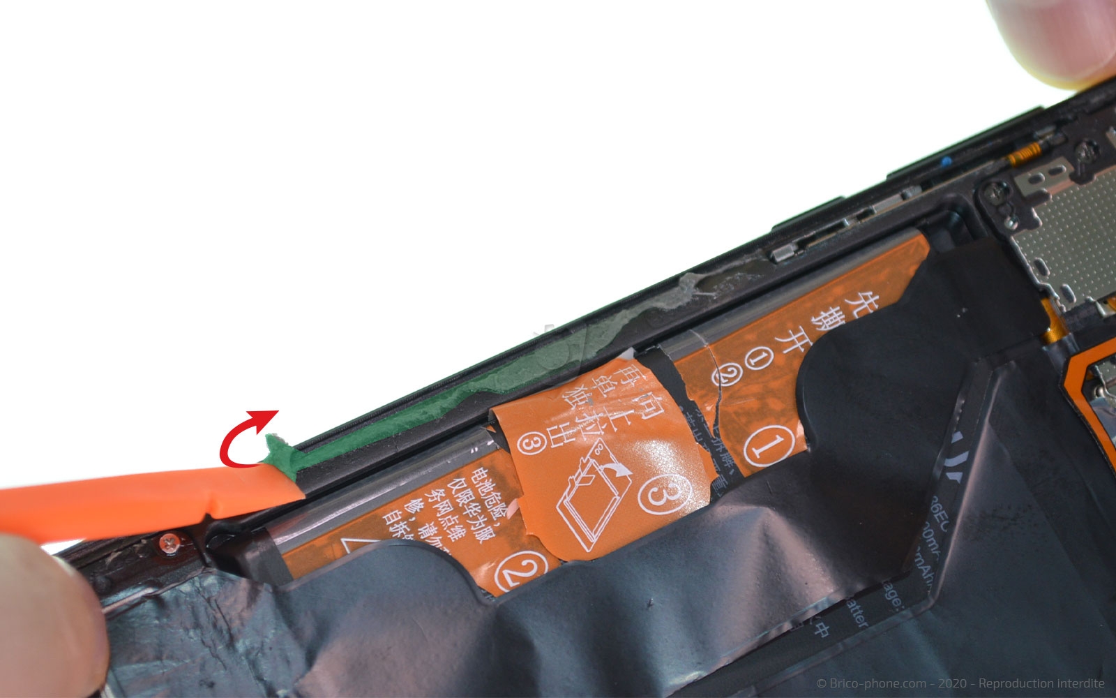 Changement du connecteur de charge sur Honor View 20 photo 1