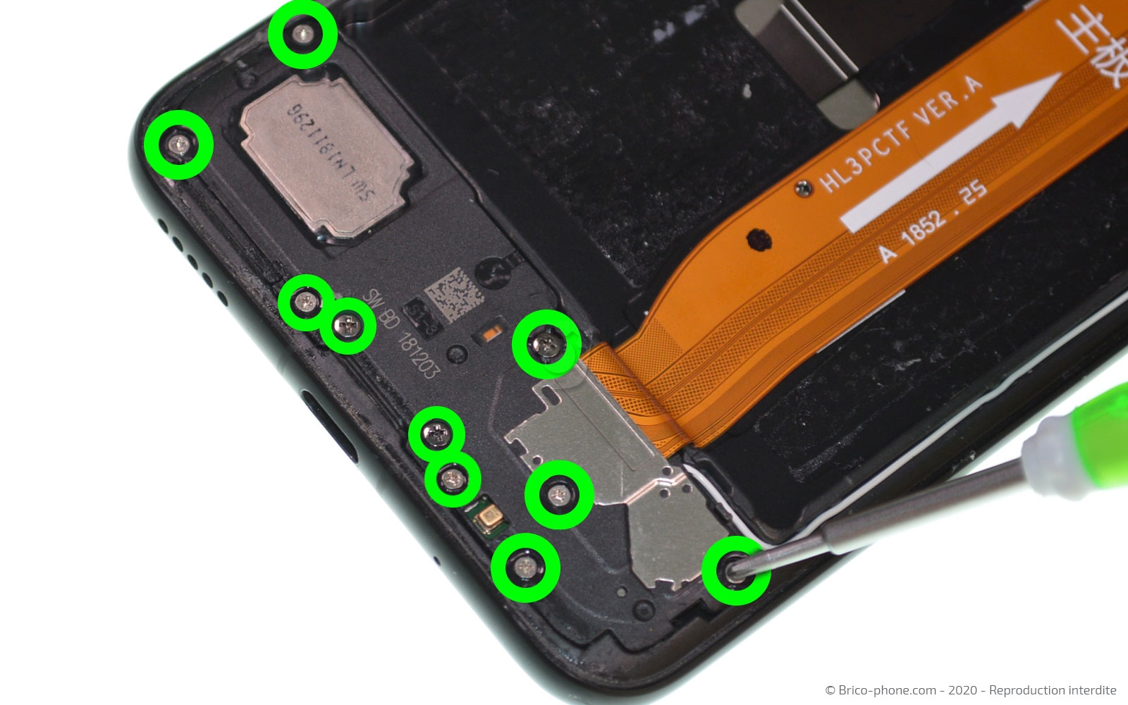 Changement du connecteur de charge sur Honor View 20 photo 1