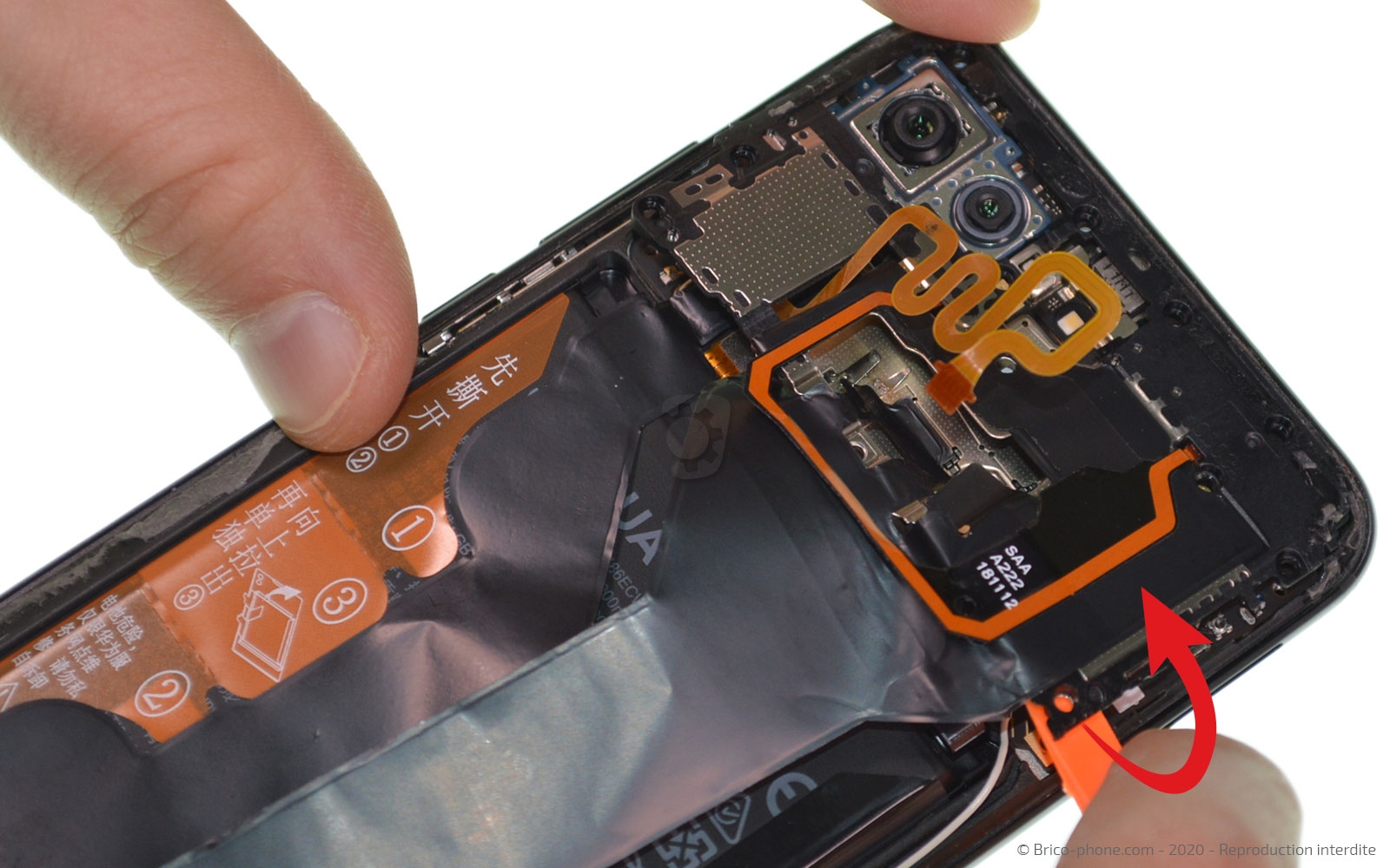 Changement du connecteur de charge sur Honor View 20 photo 1