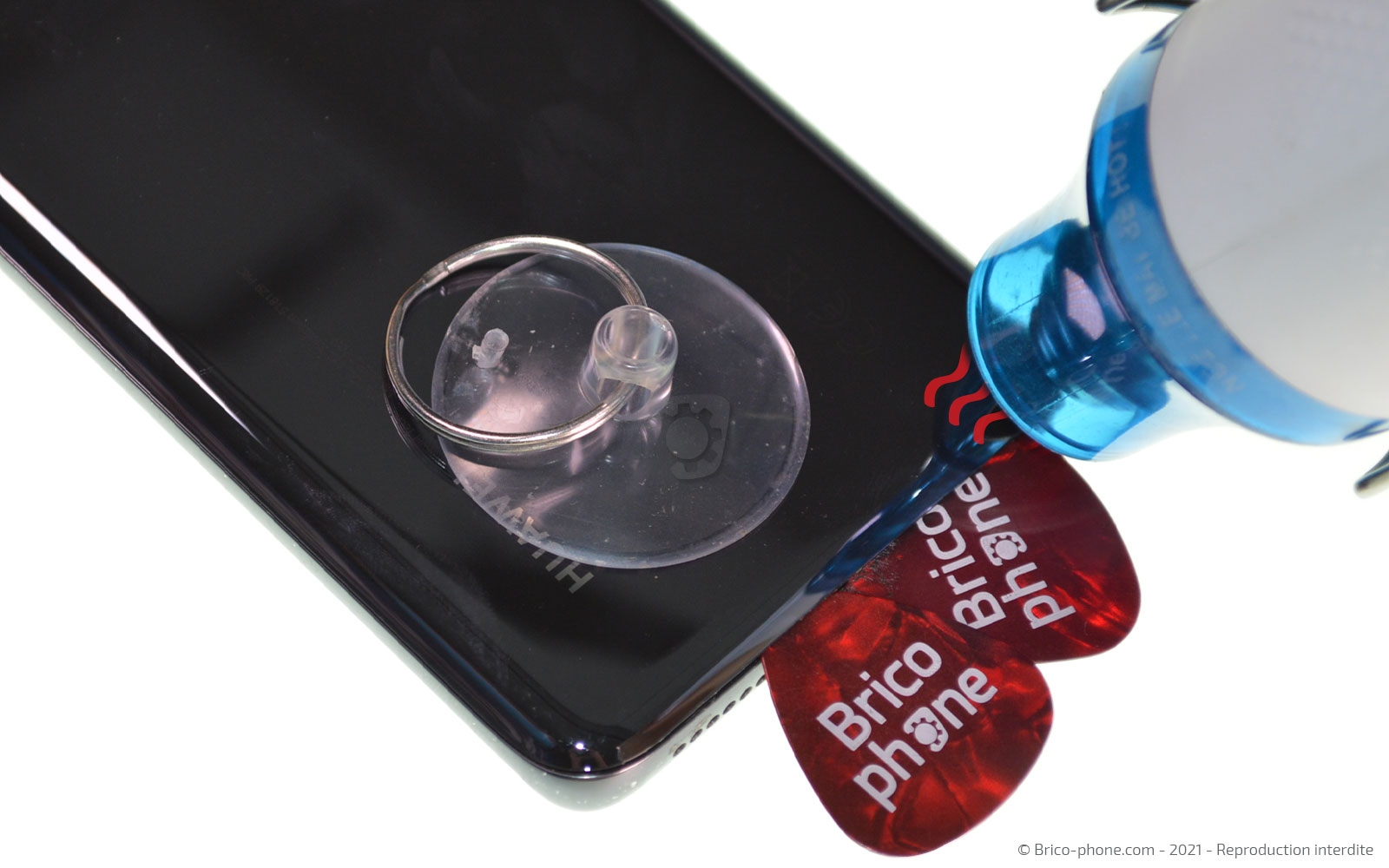 Changement du bloc écran avec batterie sur P40 Pro photo 1