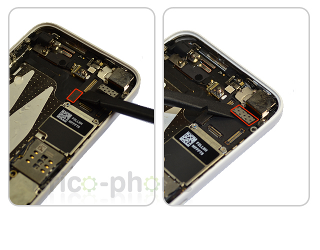 Changement de nappe bouton Power sur iPhone 5C photo 1