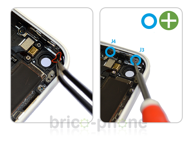 Changement de nappe bouton Power sur iPhone 5C photo 1