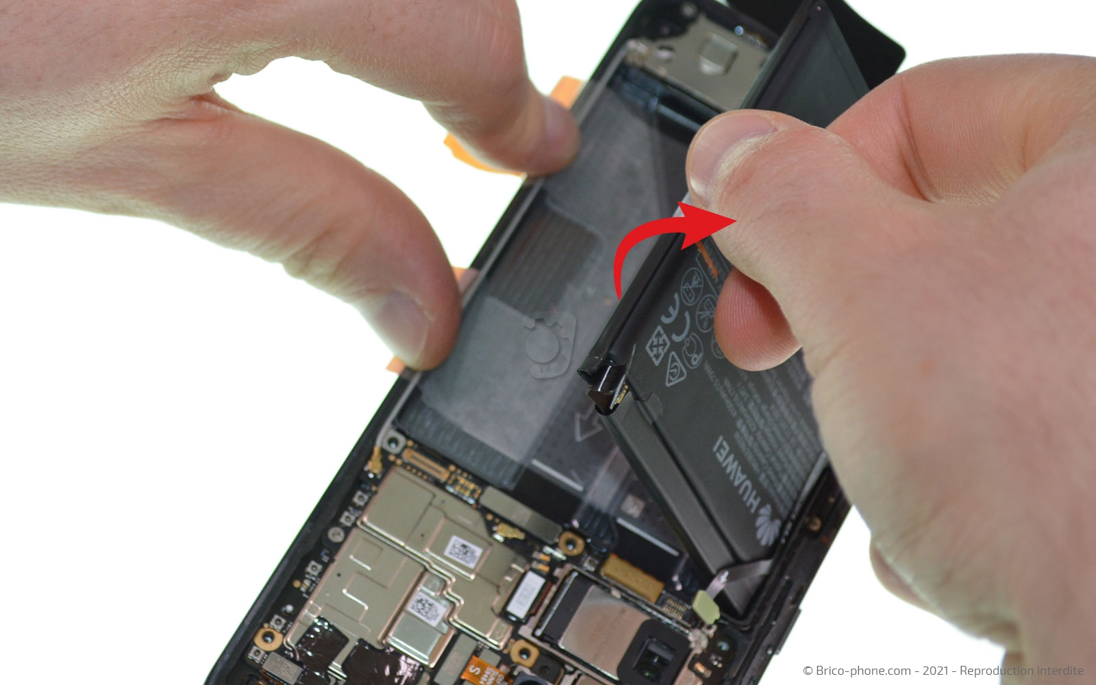 Changement de l'écran seul sur P40 Pro photo 2