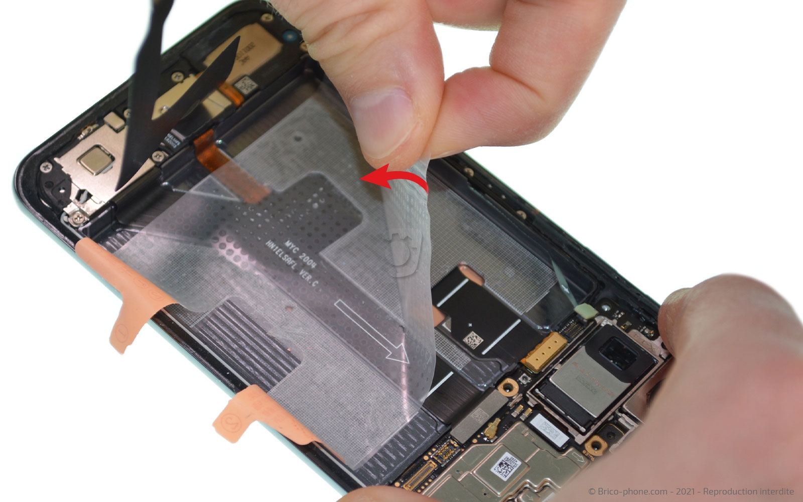 Changement de l'écran seul sur P40 Pro photo 4