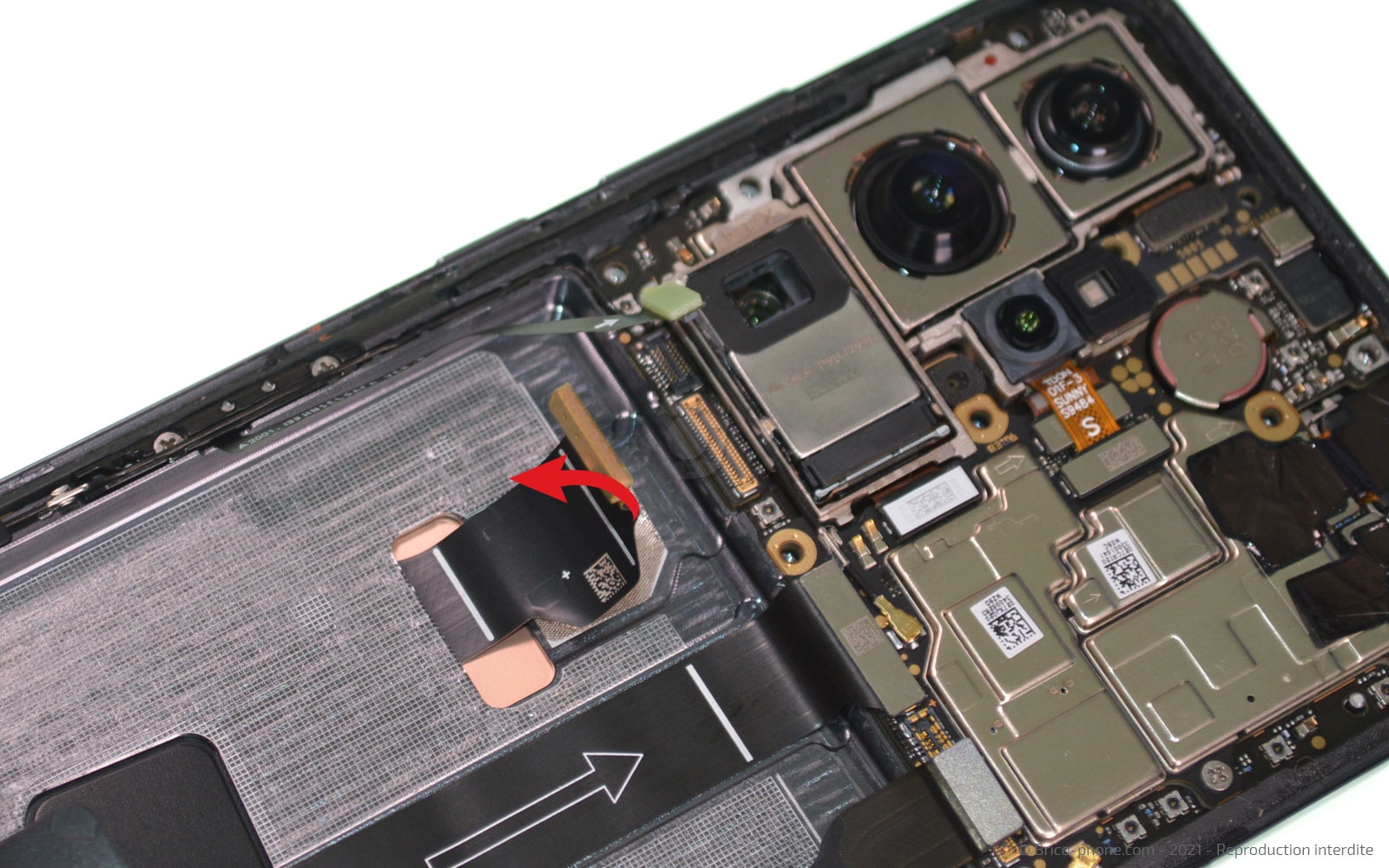 Changement de l'écran seul sur P40 Pro photo 2